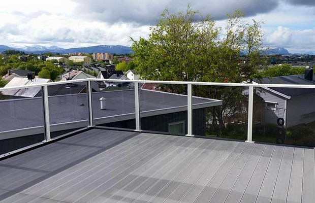 Aluflex Softline aluminium rekkverk Aluflex Softline aluminium rekkverk