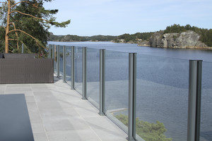 Aluflex Softline aluminium rekkverk Aluflex Softline aluminium rekkverk