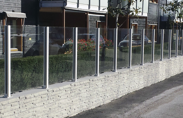 Aluflex Softline aluminium rekkverk Aluflex Softline aluminium rekkverk