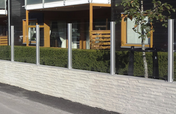 Aluflex Softline aluminium rekkverk Aluflex Softline aluminium rekkverk